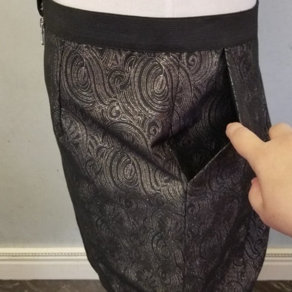 2B. Rych Metallic skirt size 8 (41) - Picture 3 of 8